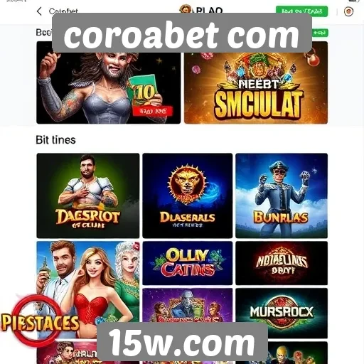 Coroabet com opções de jogos variados e atrativas
