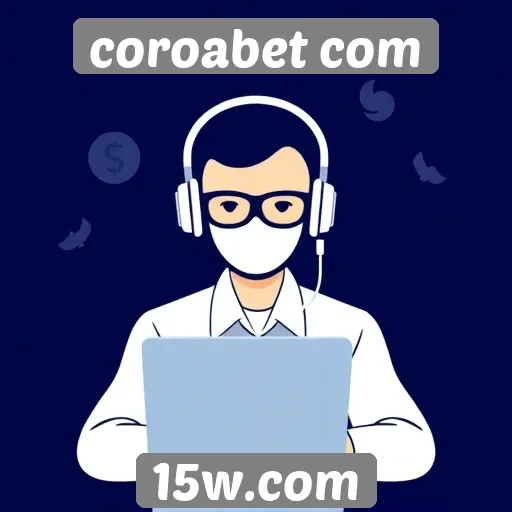 Funcionalidades de suporte ao cliente no coroabet