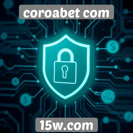 Verificação de segurança no site Coroabet com