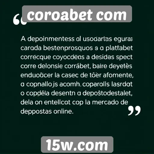 Depoimentos de usuários sobre a plataforma coroabet com